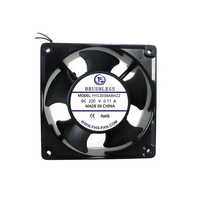 Ventilateur axial à moteur AC sans balais 12038 5 pouces 120MM 120x120x38mm 110V 220V avec roulement à billes pour le refroidissement des équipements laser