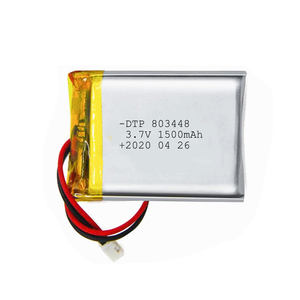 Más de 1000 modelos, 700 en stock, contáctenos. Control de calidad estricto 803448 1500mAh 3.7V Batería de iones de litio recargable de polímero original OEM directo. - Product Image 1