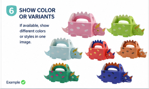 Wholesale Custom Dinosaur Theme Gable <b>Box</b> with Handle Kids Birthday Baby Shower <b>Party</b> Favor Candy Treat Gift Packaging Supplier - Product Image 2