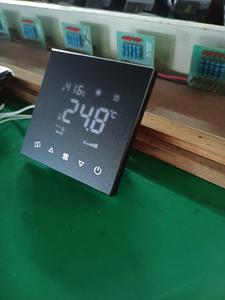 U8Swifi-HDYH1 piano acqua <span class=keywords><strong>a</strong></span> <span class=keywords><strong>pavimento</strong></span> di raffreddamento e ventilatori 2 in 1 integrato wifi tuya smart room termostato con modbus RS485 - Product Image 6