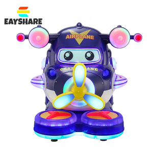 Personalizar Super Aircraft Modeling Commercial Coin-operated Rocking Car Electric Kiddle Ride Swing Machine - Product Image 2