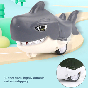 Nuevo Coche de Juguete de Tiburón Adorable con Boca y Cola Móviles, Vehículo Animal de Inercia para Niños, Niñas y Bebés - Product Image 4