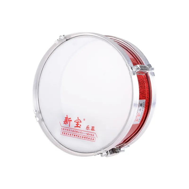 Toddler snare drum 8/11 inch galvanized plate drum cavity aluminum alloy drum pressure ring