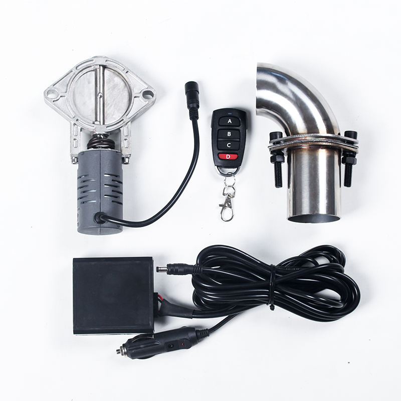 Auto part tuning racing muffler exhaust valve cutout flap kit