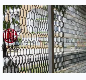 Hot sale low carbon steel expanded metal mesh standard metal mesh panel