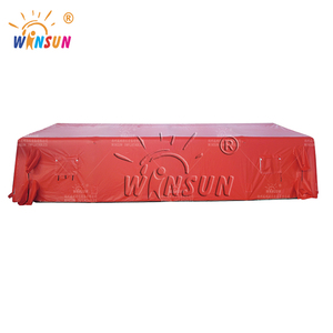 Tente de camping d'urgence gonflable WINSUN avec deux chambres, double couche, en PVC, forme carrée - Product Image 4