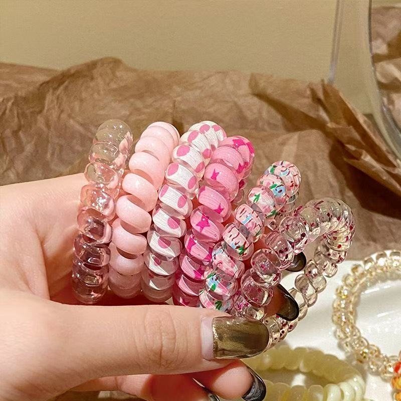 6 pièces roses - emballage sachet individuel