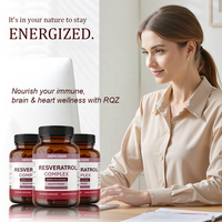 Complexe de Resvératrol 2000 mg par Portion, Capsules Antioxydantes Végétaliennes, Soutien Immunitaire/Cérébral/Énergétique/Cardiaque |   Complément alimentaire 60 capsules