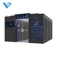 Centro de Datos Modular de Una Sola Fila Venttk, Micro Centro de Datos con Contención de Pasillo Frío para Proyectos de Servidores de IA IDC