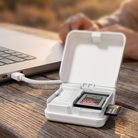 Lecteur de cartes CFexpress/SD externe haute vitesse 10 Go avec interface TYPE-C pour le stockage sur téléphone portable