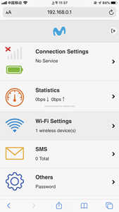 Router WiFi Móvil 4G Hotspot <span class=keywords><strong>Mf920u</strong></span> zte Mf920v - Product Image 3