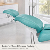 Fauteuil dentaire ergonomique à position synchronisée, design moderne pour jeunes, modèle TS-6830, pour usage en clinique (jeunesse et standard)