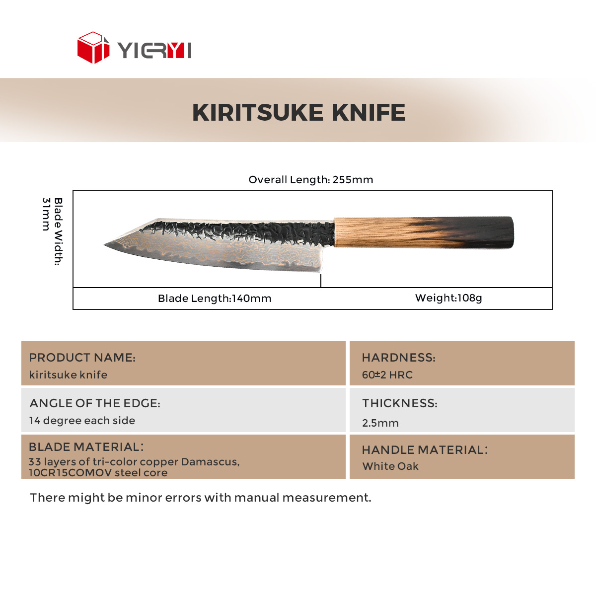 Couteau kirituske de 5,5 pouces