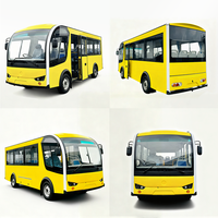 Nuevo Minibús Eléctrico DAOD con Batería LFP para 22 Pasajeros, OEM/ODM, Personalizable, Motor de 30KW, Rango y Velocidad Ajustables para Turismo