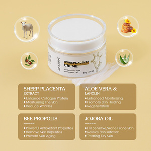 <span class=keywords><strong>Crème</strong></span> au placenta de mouton, marque privée, meilleure vente, soin de la peau, réduit les rides, hydratante, antioxydante, raffermissante - Product Image 4