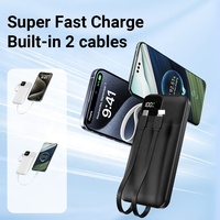 Promotion Vente Flash Power Bank 10000mAh Charge Rapide Powerbank Power Banks Logo Personnalisé Lumière d'Urgence Extérieure