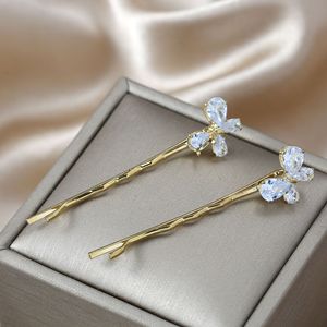 SLBRIDAL - Pinzas para el Cabello con Circonitas Cúbicas Brillantes para Mujer, Pasadores para el Cabello con Circonitas, Accesorios para el Cabello, Joyería - Product Image 3