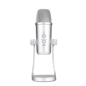 BY-PM700PS microfono USB Stereo condensatore <span class=keywords><strong>PC</strong></span> <span class=keywords><strong>Mic</strong></span> per voce Podcast strumento di intervista finestre <span class=keywords><strong>Computer</strong></span> di registrazione mobile - Product Image 2