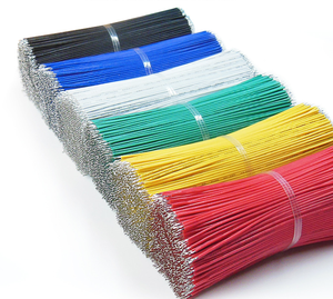 Câbles coupés en cuivre pur étamé, isolés en caoutchouc silicone, multibrins, 22/24 AWG, personnalisés 1007/1015 - Product Image 4