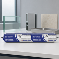 Silicone à durcissement neutre, adhésif structurel haute performance pour murs-rideaux et génie civil, avec une résistance à la liaison élevée