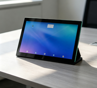 Tablette PC tactile NFC POE en forme de L de 14 pouces, Android, pour la commande en restaurant, tablette de kiosque