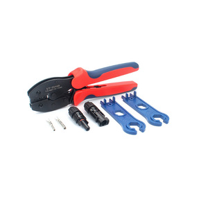 Kit d'outils <span class=keywords><strong>de</strong></span> sertissage professionnel OEM MC4 pour systèmes solaires photovoltaïques, ensemble d'outils électriques, dénudeur <span class=keywords><strong>de</strong></span> fils, kit d'installation - Product Image 4