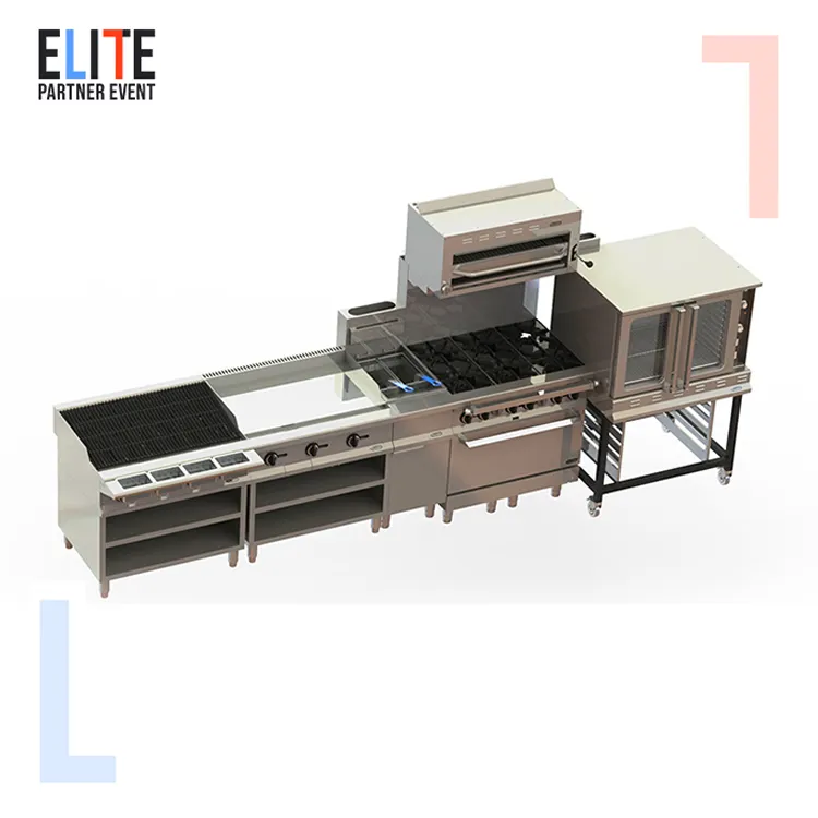 FURNOTEL Cooking Range Brands Discover the New Commercial Western Food Restaurant Kitchen Equipment