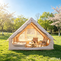 Tente Gonflable Automatique de Luxe Grande Taille, Imperméable et Portable pour Camping en Plein Air, Cabane Épaisse Anti-Pluie – Vente en Gros Usine et Personnalisable