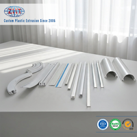 Perfil de Extrusión de PVC para Rieles de Cortina a Precio Competitivo para Instalaciones de Cortinas a Gran Escala