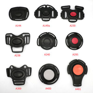 KJM изготовленный на заказ логотип Pom переработанная 3-х точечная пряжка для ремня безопасности пластиковая Центральная быстросъемная Пряжка для детской коляски - Product Image 1