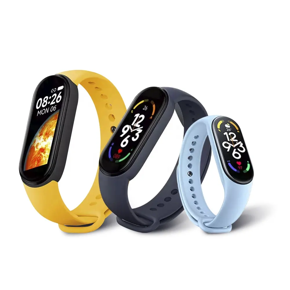 M7 Smart Watch Fitness Watch mi band M4 M5 M6 with Heart Rate Monitor Blood Pressure Smart Bracelet Wristband