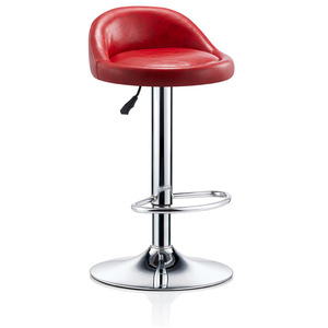 Silla de <span class=keywords><strong>Bar</strong></span> giratoria simple y moderna, taburete alto, placa de cuerno para barbería, escritorio frontal, Panel doméstico, fabricantes directos de madera - Product Image 2