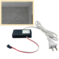 Interrupteur à capteur infrarouge sans contact personnalisé, 12V 1A 12W, transformateur intégré, alimentation intelligente, matériau ABS, 8-10cm