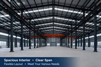 Bâtiment Conteneur Commercial en Acier Préfabriqué avec Design Moderne et Garantie de Plus de 5 Ans pour Applications Industrielles et de Stockage