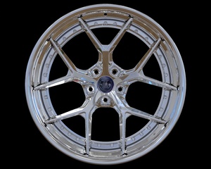 Rines y Llantas Personalizadas para Autos, 5x114.3, Rines de Aleación, Servicios de Fabricación OEM para Diversos Materiales y Diseños - Product Image 4