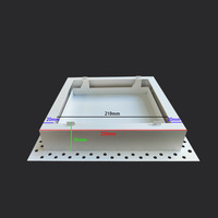 Grille d'aération dissimulée en alliage d'aluminium, grille d'aération invisible pour plaque de plâtre, design minimaliste pour climatisation centrale, air frais