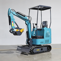 Mini-excavatrice personnalisable de 1 tonne, 1,5 tonne, Euro 5, petite pelleuse, vente de mini-excavatrices