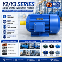 Moteur à induction série Y2/Y3, boîtier en fonte, efficacité IE3, 18,5 kW-45 kW, 25 CV, 380 V, triphasé, 50 Hz, IP55