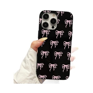 Nuevo Producto: <span class=keywords><strong>Funda</strong></span> para Teléfono Móvil con Lazo Rosa y Pantalla Completa para <span class=keywords><strong>iPhone</strong></span> 17 <span class=keywords><strong>Pro</strong></span> Max, 15, 11, <span class=keywords><strong>14</strong></span>, Carcasa Brillante con Acabado Gelatinoso - Product Image 3