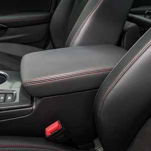 Funda de cuero para reposabrazos central para Honda Civic 11.ª generación 2022-2026, microfibra negra, fácil instalación, caja de almacenamiento - Product Image 2