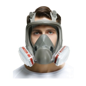 Mascarilla facial protectora de doble propósito a prueba de polvo y filtrado de gas para pintar - Product Image 1