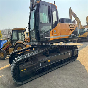Corea del Sur original usado buen estado 30 toneladas excavadora sobre orugas Hyundai 300LC-9T 300LR-9 precio bajo para la venta - Product Image 2