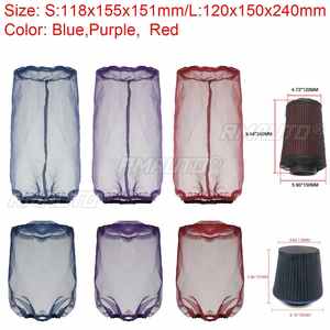 Housse de protection pour filtre à air, imperméable, anti-poussière, respirante, S/L, pour filtres d'admission d'air Harley, universelle - Product Image 6