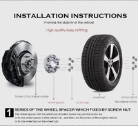 Adaptateur de roue personnalisé en aluminium de haute qualité 5x114.3 à 5x100 5x108 5x110 5x112 5x115 5x120 5x130 5x139.7 5x150 Entretoises de roue