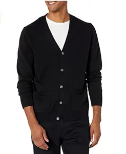 थोक मूल्य प्लस आकार सर्दियों कोट कपास कार्डिगन स्वेटर बुना हुआ आदमी जैकेट और कोट