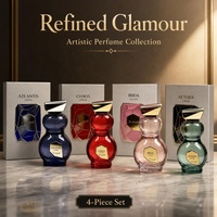 Ensemble de parfums arabes de haute qualité Atlantis / Chaos / Irida / Aether Extrait, parfum unisexe neutre, parfum longue durée, spray