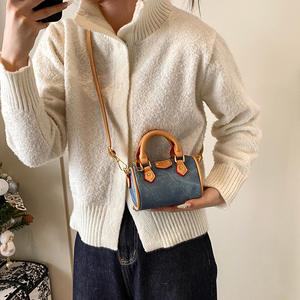 Mini borsa a tracolla a contrasto 2025 nuova borsa a tracolla multicolore da donna alla moda con rossetto portatile <span class=keywords><strong>portafoglio</strong></span> chiave - Product Image 3