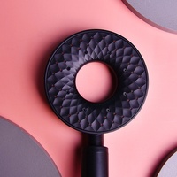 Ensemble de douche murale ABS surpuissante à fonction massage, avec pommeau de douche rond à économie d'eau, vente en gros du fabricant
