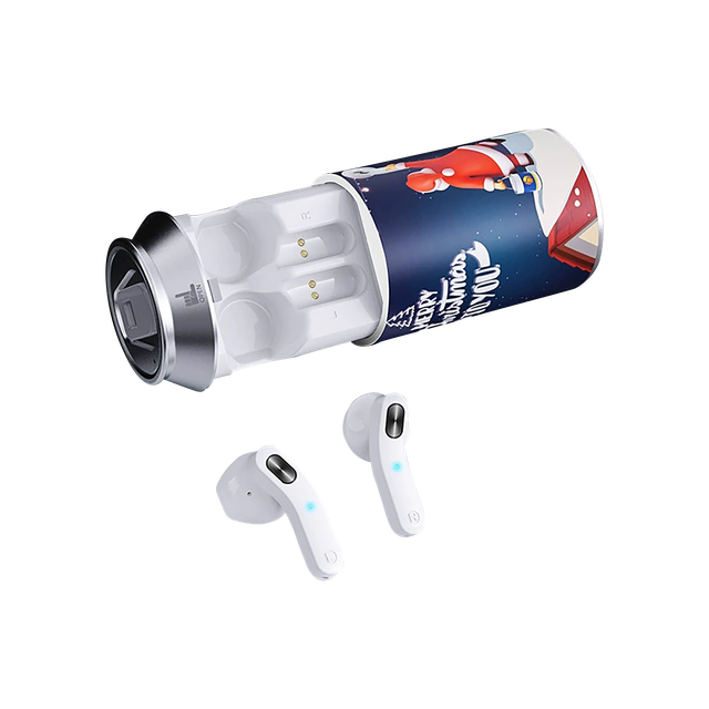 Creative Design TWS Wireless Earbuds, 6.0 In-Ear Headphones with HiFi Stereo Sound, Noise Cancelling, Portable Charging Case