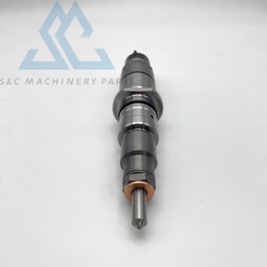 Suku Cadang Excavator Berkualitas Tinggi PC210-8 PC200-8 Injektor Bahan Bakar 6754-11-3011 0445120231 6D107 S6D107 Nozzle untuk <span class=keywords><strong>Komatsu</strong></span> - Product Image 3
